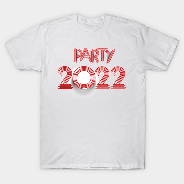 2022 new year T-Shirt by Dinar Omarov